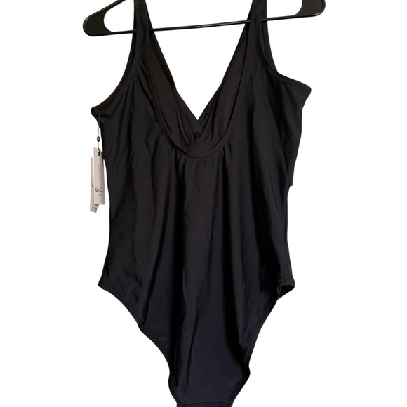 NWT Robert Graham Black One-Piece Swimsuit Size 10 - Picture 2 of 5
